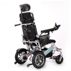 Power Assisted Wheelchair for Carer | Foldable + Reclinable | Freedom Elite MR+