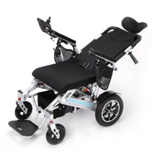 Reclining Lightweight Electric Folding Wheelchair | Freedom Pro MR